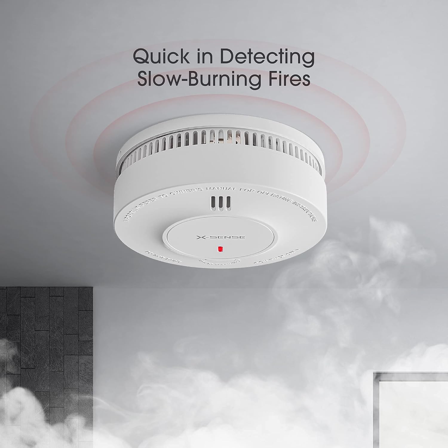 X-Sense Smoke Alarm, 10-Year B - Smoke Detector Interconnected 评论和价格