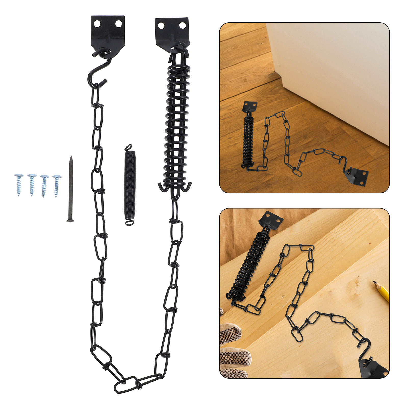 2Set Windproof Chain Door Guar - Security Chain Door 评论和价格