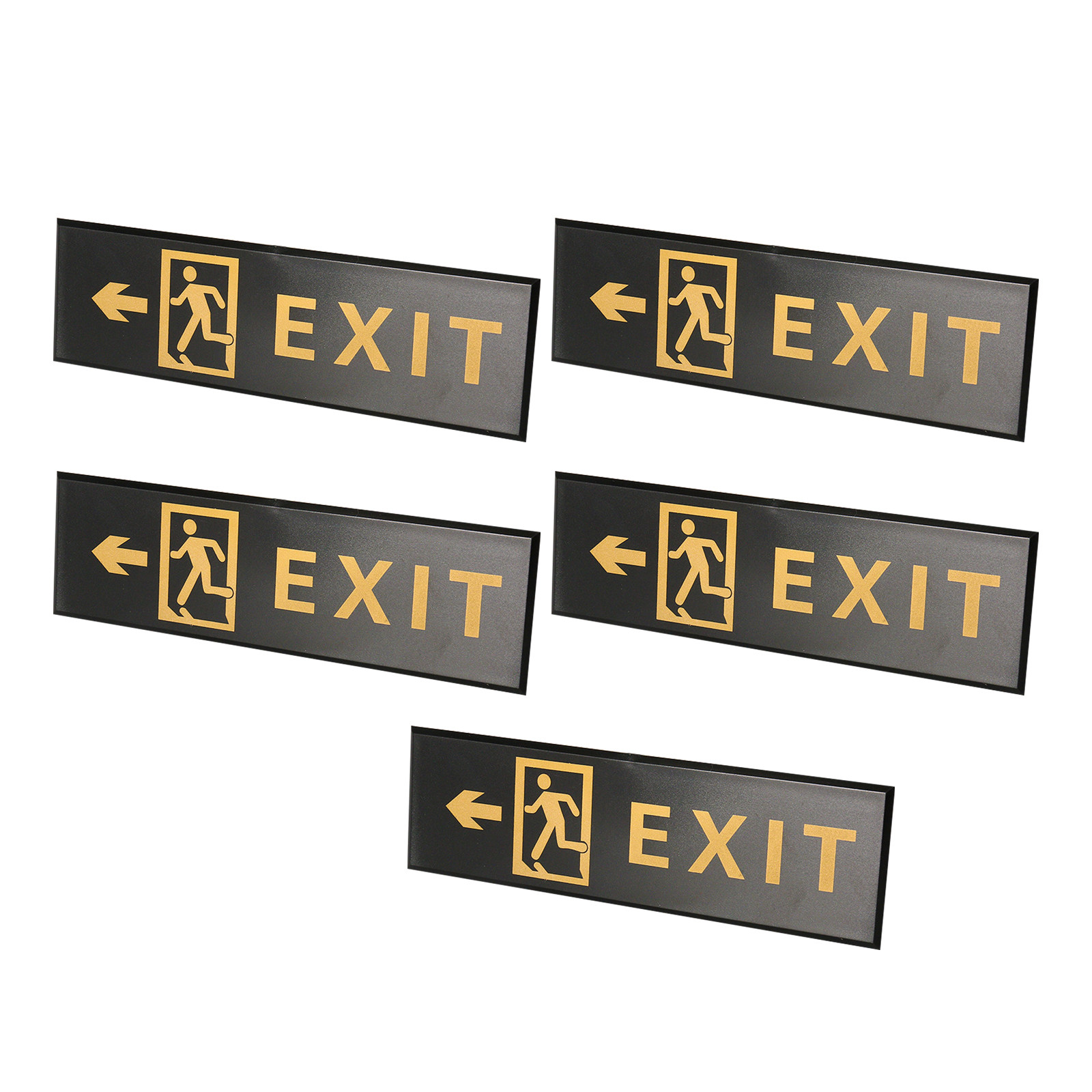 5Pcs Exit Sign Acrylic Self Ad - Emergency Exit Sign 评论和价格