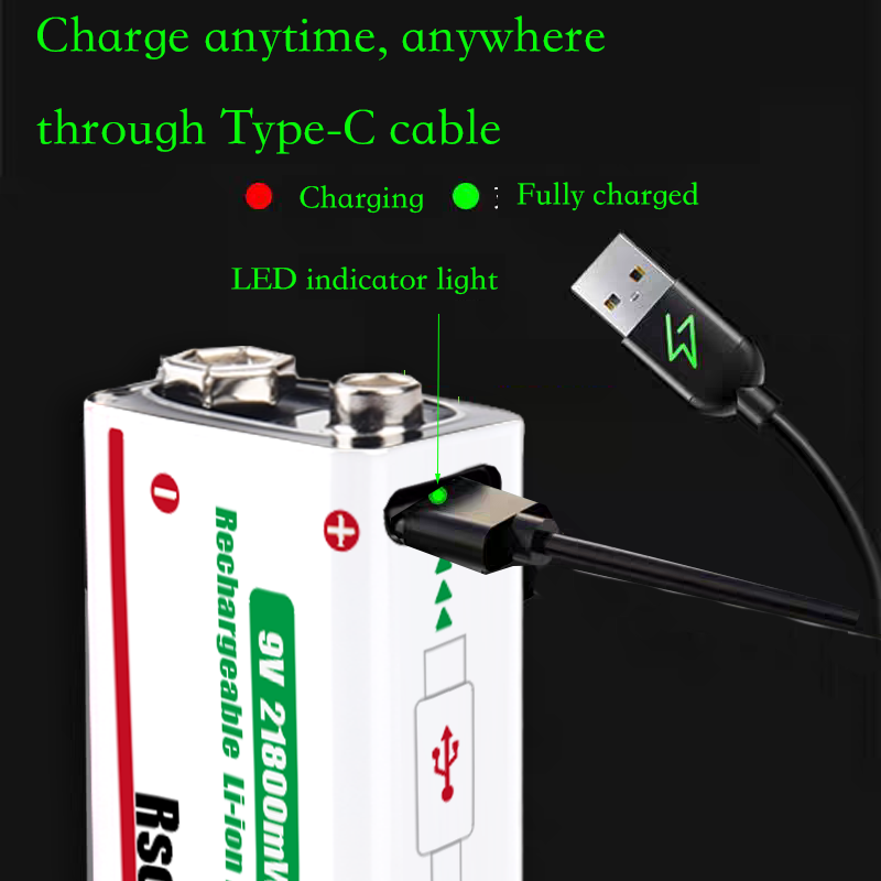 Type-C Rechargeable 9V Lithium - Smoke Detector Interconnected 评论和价格