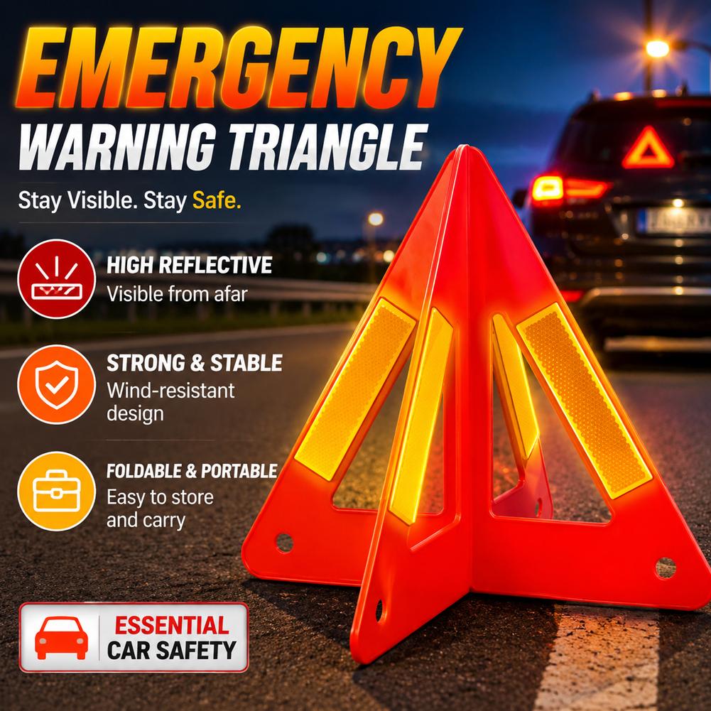 Reflective Triangle Warning Si - Emergency Exit Sign 评论和价格