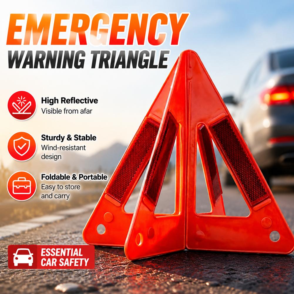 Reflective Triangle Warning Si - Emergency Exit Sign 评论和价格