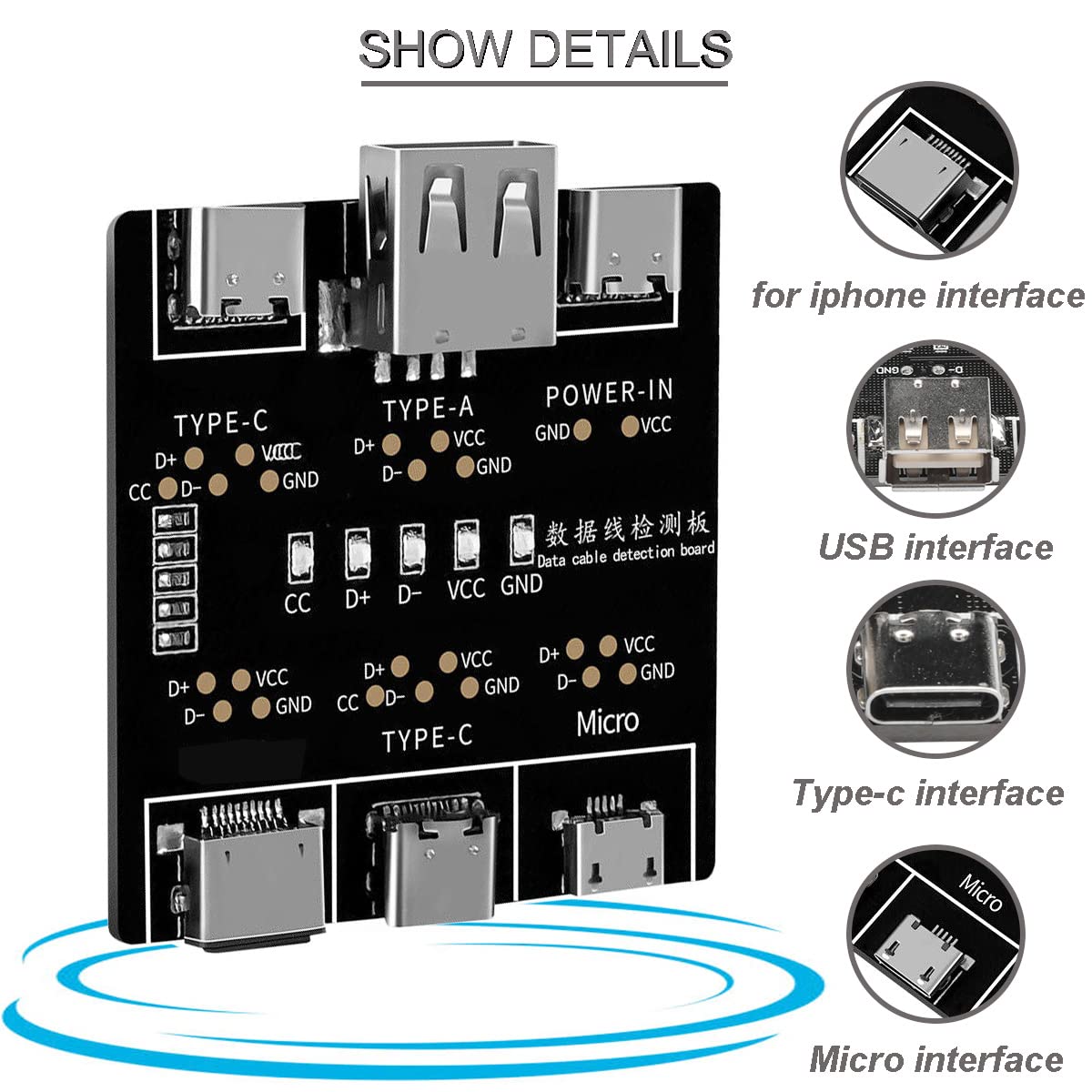 DT3 Data Cable Detection Board - Co Detector Plug 评论和价格