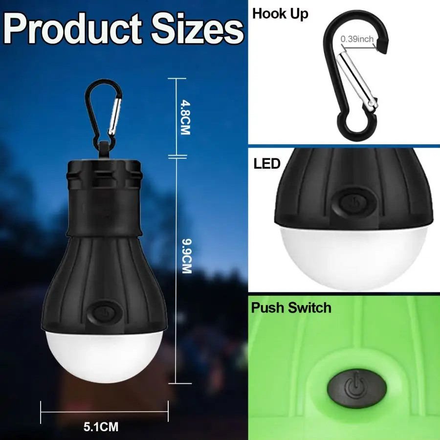 LED Camping Lights Tent Lamp P - Power Outage Light 评论和价格