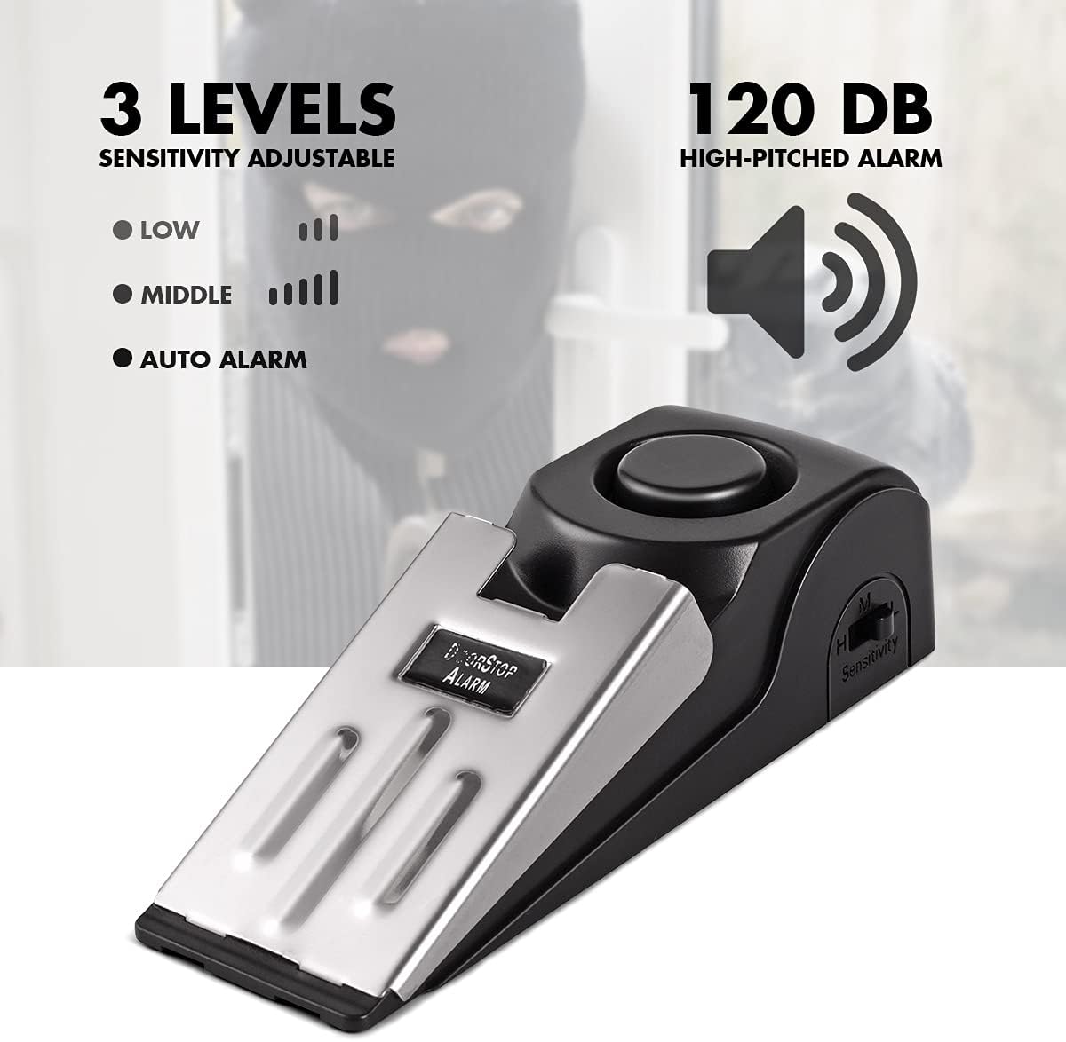 Door Stop Alarm, Door Stopper  - Door Stop Alarm 评论和价格