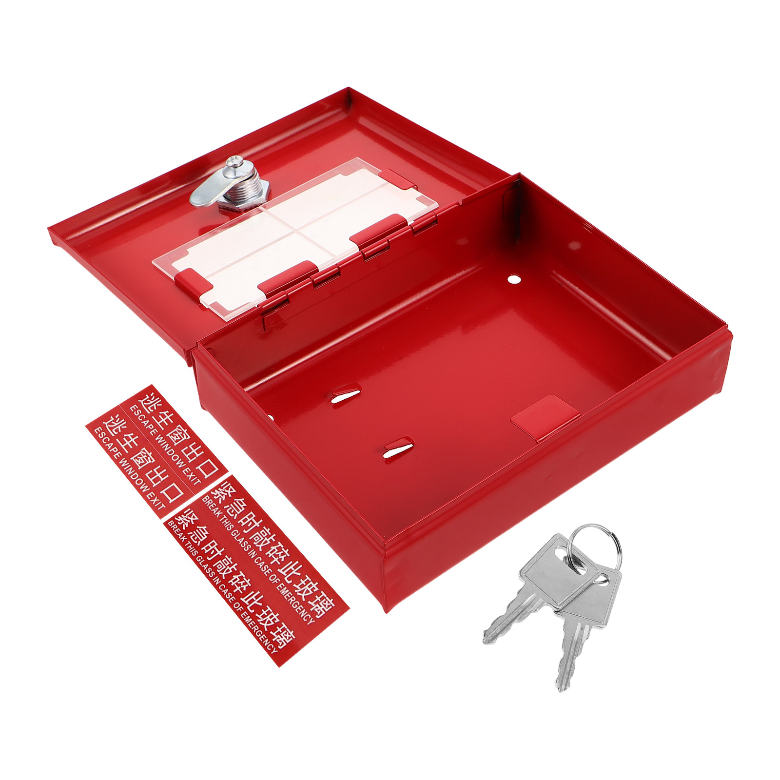 Metal Door Lock Box Wall Mount - Lockbox Key Secure 评论和价格