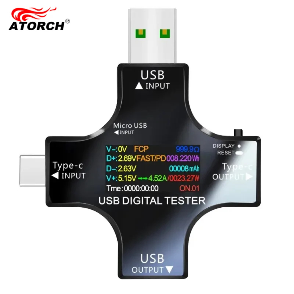 USB Tester DC Type-C PD Digita - Co Detector Plug 评论和价格