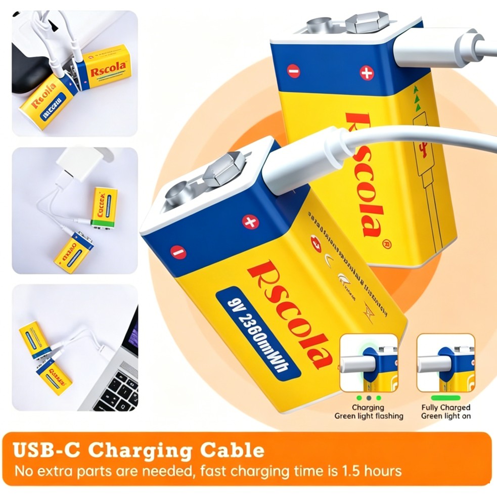 Rechargeable 9V Battery, 23600 - Smoke Detector Interconnected 评论和价格