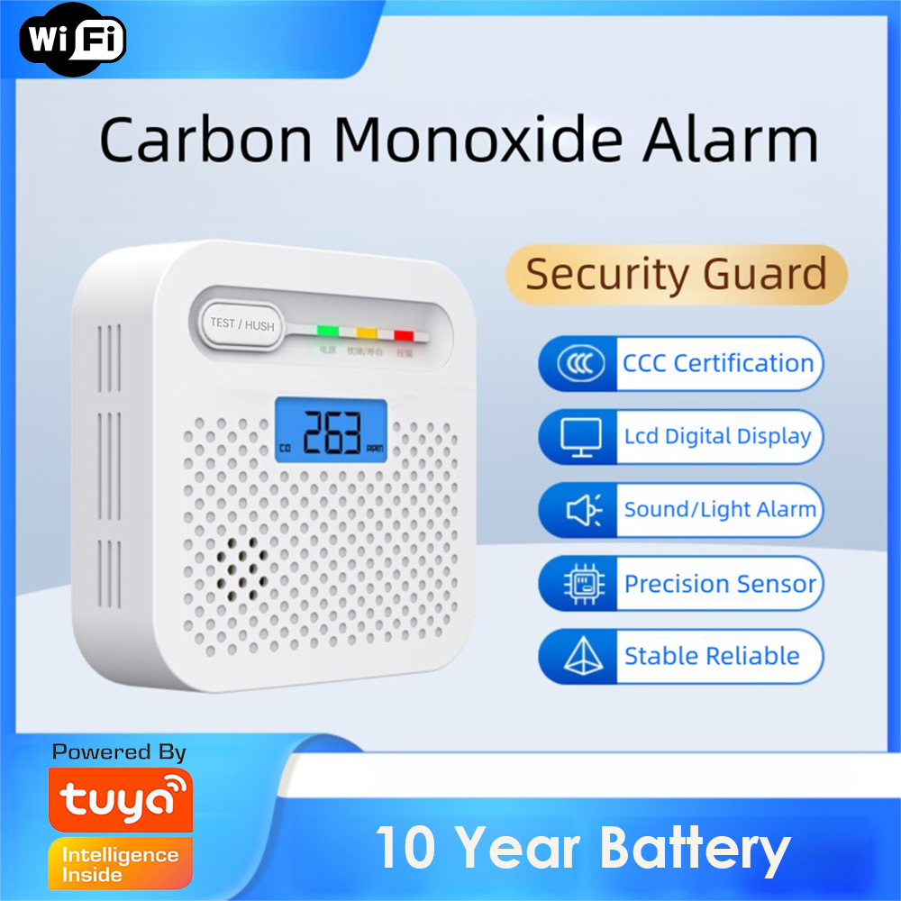 Tuya Smart WiFi CO Detector LC - Co Detector Plug 评论和价格