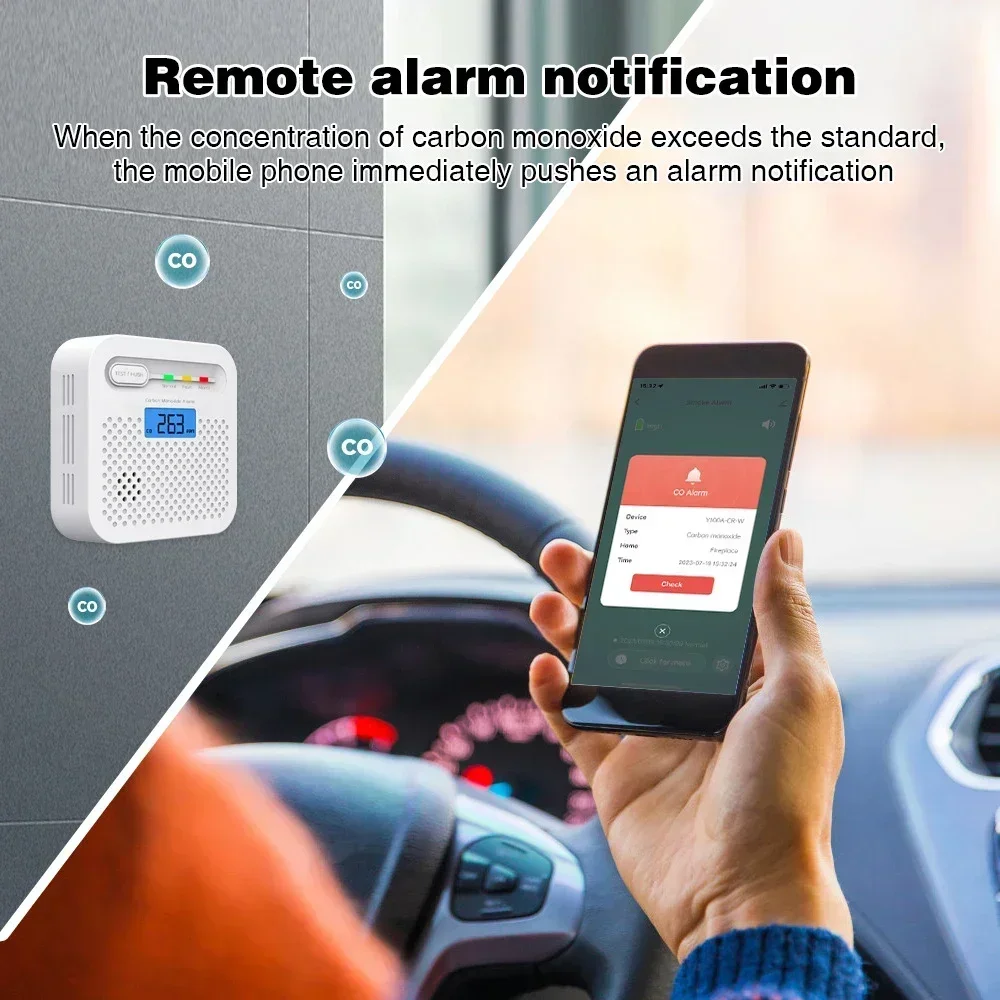 Tuya Smart WiFi CO Detector LC - Co Detector Plug 评论和价格