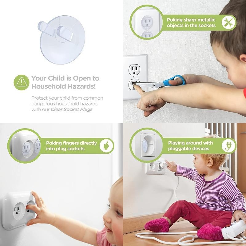 Clear Outlet Cover Baby Safety - Outlet Cover Baby 评论和价格