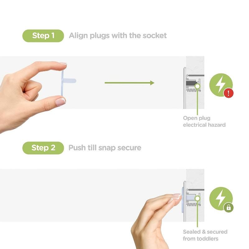 Clear Outlet Cover Baby Safety - Outlet Cover Baby 评论和价格