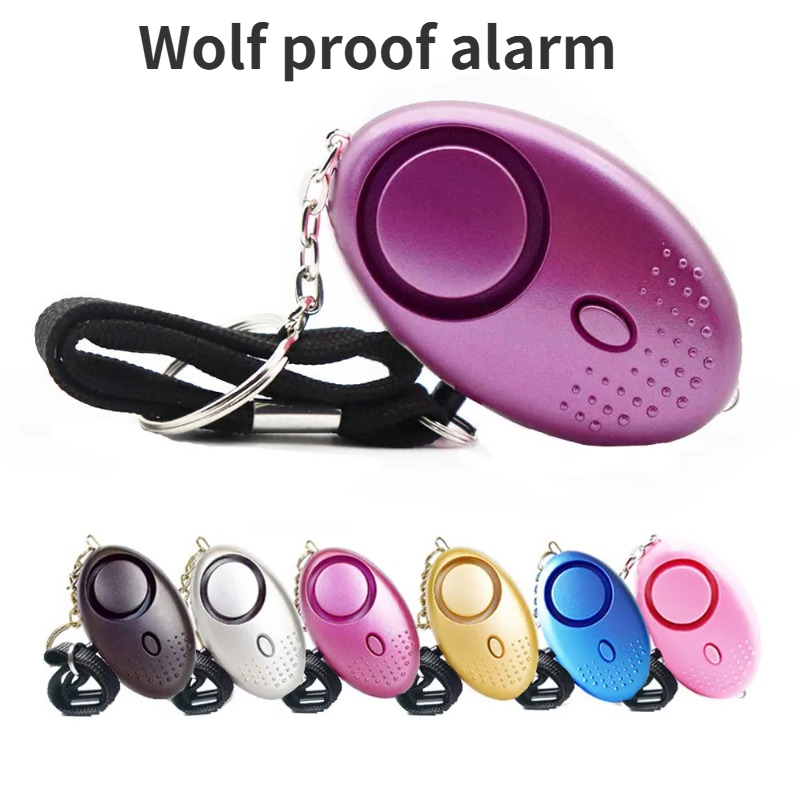 130dB Anti-wolf Girl Child Wom - Personal Alarm Keychain 评论和价格