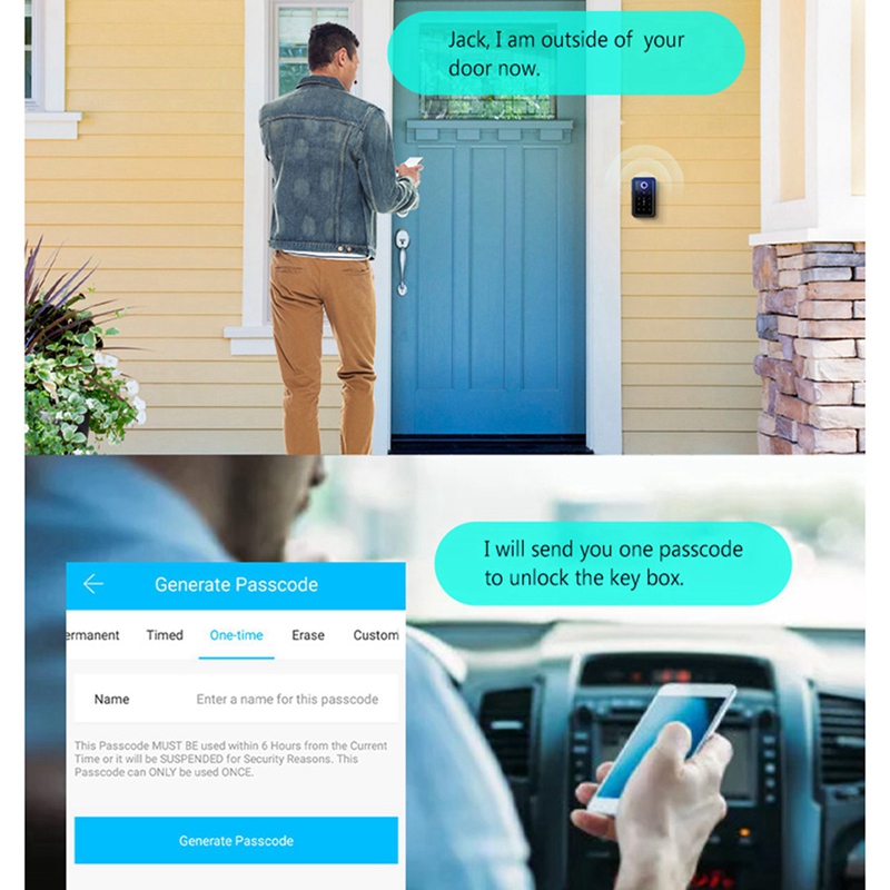 【Hot Cake】10X Smart Key Lock B - Lockbox Key Secure 评论和价格