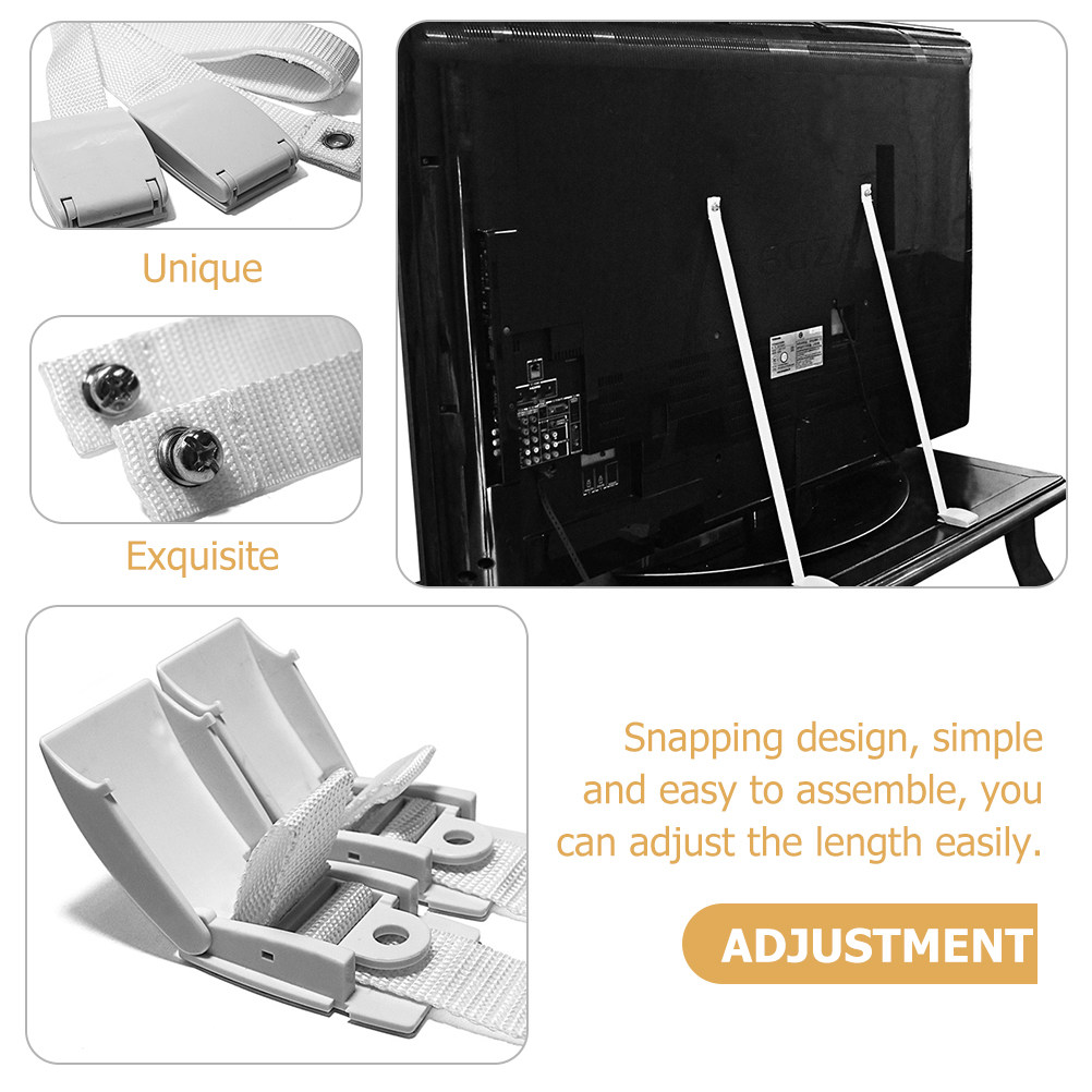 2Pcs Furniture Anti Tip Strap  - Earthquake Anchor Strap 评论和价格