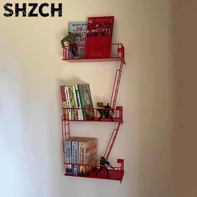 Fire Escape Wall Shelf, 3-Tier - Fire Escape Ladder 评论和价格