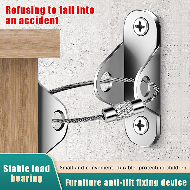 **1Set Furniture Anchors Anti  - Earthquake Anchor Strap 评论和价格