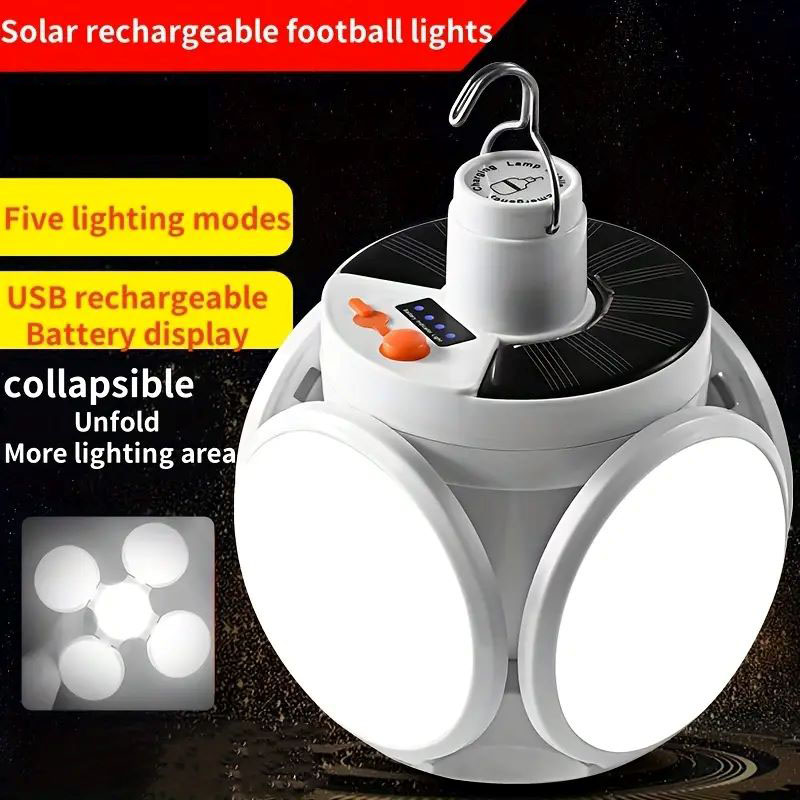 Solar Charging Light with Hook - Power Outage Light 评论和价格